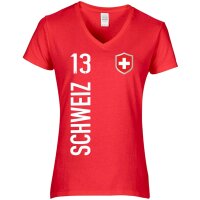 Damen Fan-Shirt - SCHWEIZ