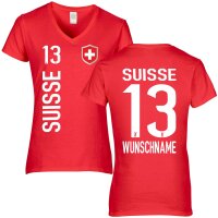 Damen Fan-Shirt - SUISSE