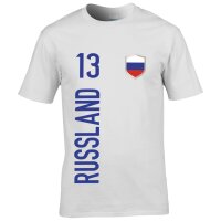 Herren Fan-Shirt - RUSSLAND