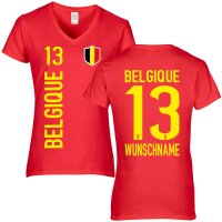 Damen Fan-Shirt - BELGIQUE