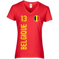 Damen Fan-Shirt - BELGIQUE