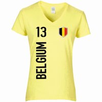 Damen Fan-Shirt - BELGIUM