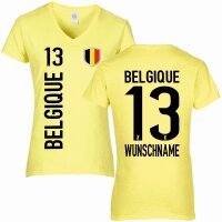Damen Fan-Shirt - BELGIQUE