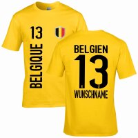Herren Fan-Shirt - BELGIQUE