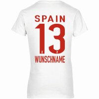 FanShirts4u Damen Fan-Shirt - SPAIN - M