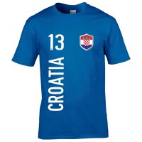 Herren Fan-Shirt - CROATIA