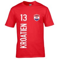 Herren Fan-Shirt - KROATIEN