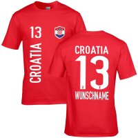 Herren Fan-Shirt - CROATIA