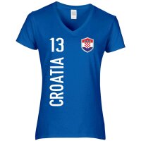 Damen Fan-Shirt - CROATIA