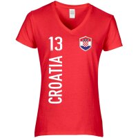 Damen Fan-Shirt - CROATIA