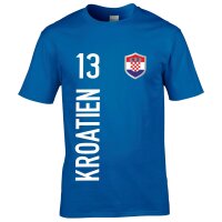 Kinder Fan-Shirt - KROATIEN