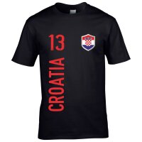 Herren Fan-Shirt - CROATIA