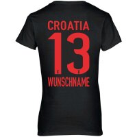 Damen Fan-Shirt - CROATIA
