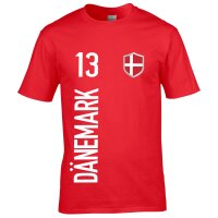Herren Fan-Shirt - DÄNEMARK
