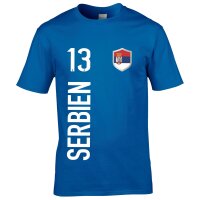 Herren Fan-Shirt - SERBIEN
