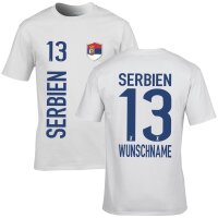 Kinder Fan-Shirt - SERBIEN -