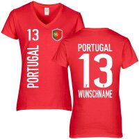 Damen Fan-Shirt - PORTUGAL
