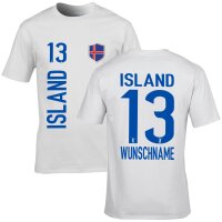 Herren Fan-Shirt - ISLAND