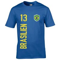 Herren Fan-Shirt - BRASILIEN
