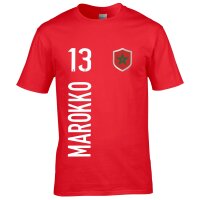 Herren Fan-Shirt - MAROKKO