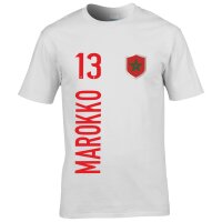 Kinder Fan-Shirt - MAROKKO