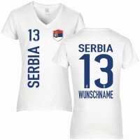 Damen Fan-Shirt - SERBIA -