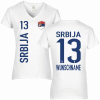 Damen Fan-Shirt - SRBIJA -
