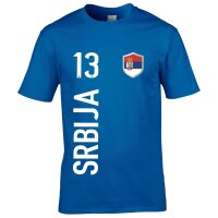 Herren Fan-Shirt - SRBIJA