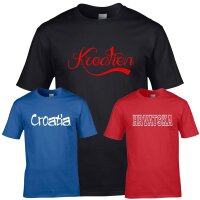 T-Shirt - KROATIEN - CROATIA - HRVATSKA -