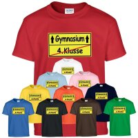 Kinder T-Shirt  - 4. Klasse - Gymnasium