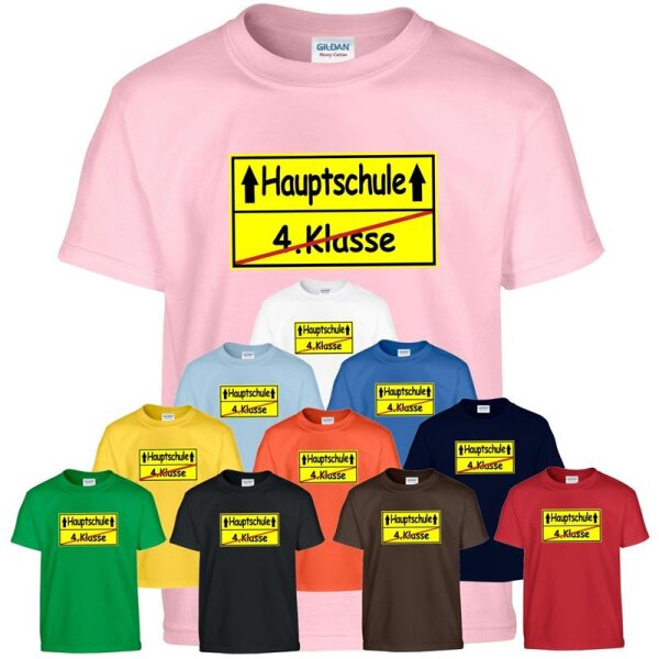 Kinder T-Shirt  - 4. Klasse - Hauptschule