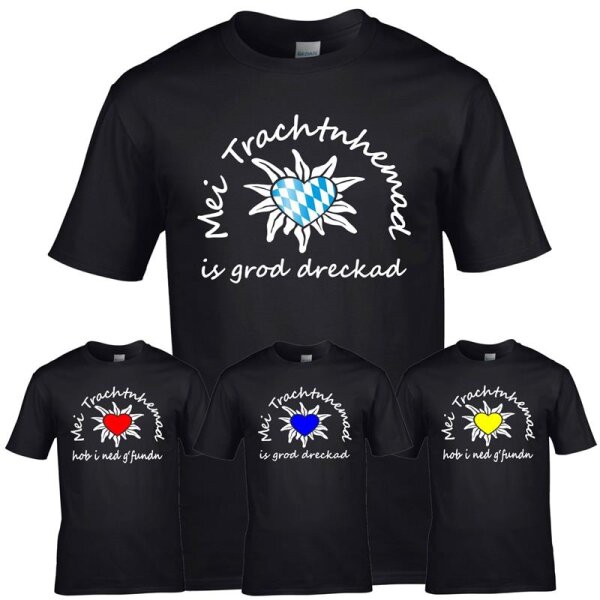 T-Shirt - Mei Trachtnhemad...- schwarz