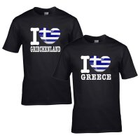 Kinder T-Shirt - I LOVE GRIECHENLAND