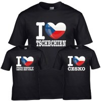 Kinder T-Shirt - I LOVE TSCHECHIEN