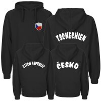 Herren Hoodie - TSCHECHIEN - mit Wappen