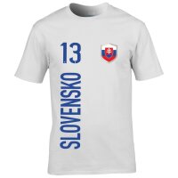 Herren Fan-Shirt - SLOVENSKO -