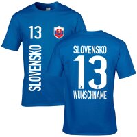 Herren Fan-Shirt - SLOVENSKO