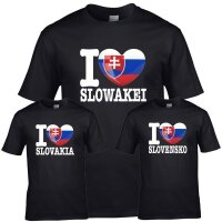 Kinder T-Shirt - I LOVE SLOWAKEI