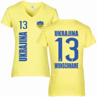 Damen Fan-Shirt - UKRAJINA -