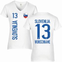 Damen Fan-Shirt - SLOVENIJA -