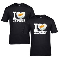 Kinder T-Shirt - I LOVE ZYPERN