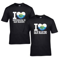 Kinder T-Shirt - I LOVE SAN MARINO