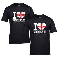 Kinder T-Shirt - I LOVE NORDIRLAND