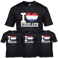 Kinder T-Shirt - I LOVE NIEDERLANDE