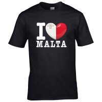 Kinder T-Shirt - I LOVE MALTA
