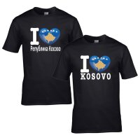 Kinder T-Shirt - I LOVE KOSOVO