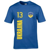 Herren Fan-Shirt - UKRAJINA