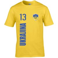 Herren Fan-Shirt - UKRAJINA