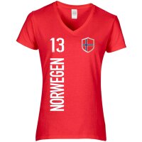 Damen Fan-Shirt - NORWEGEN