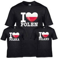 Herren T-Shirt - I LOVE POLEN